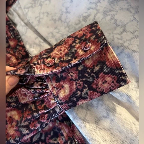 LoveShackFancy Ringley top blushing berries size 4 - Picture 6 of 9